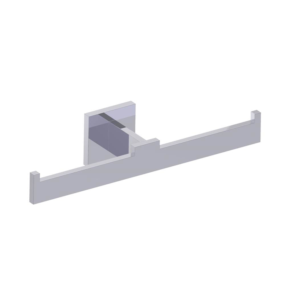 Kartners - HAMBURG - Double Toilet Paper Holder -Polished Chrome - Polished Chrome