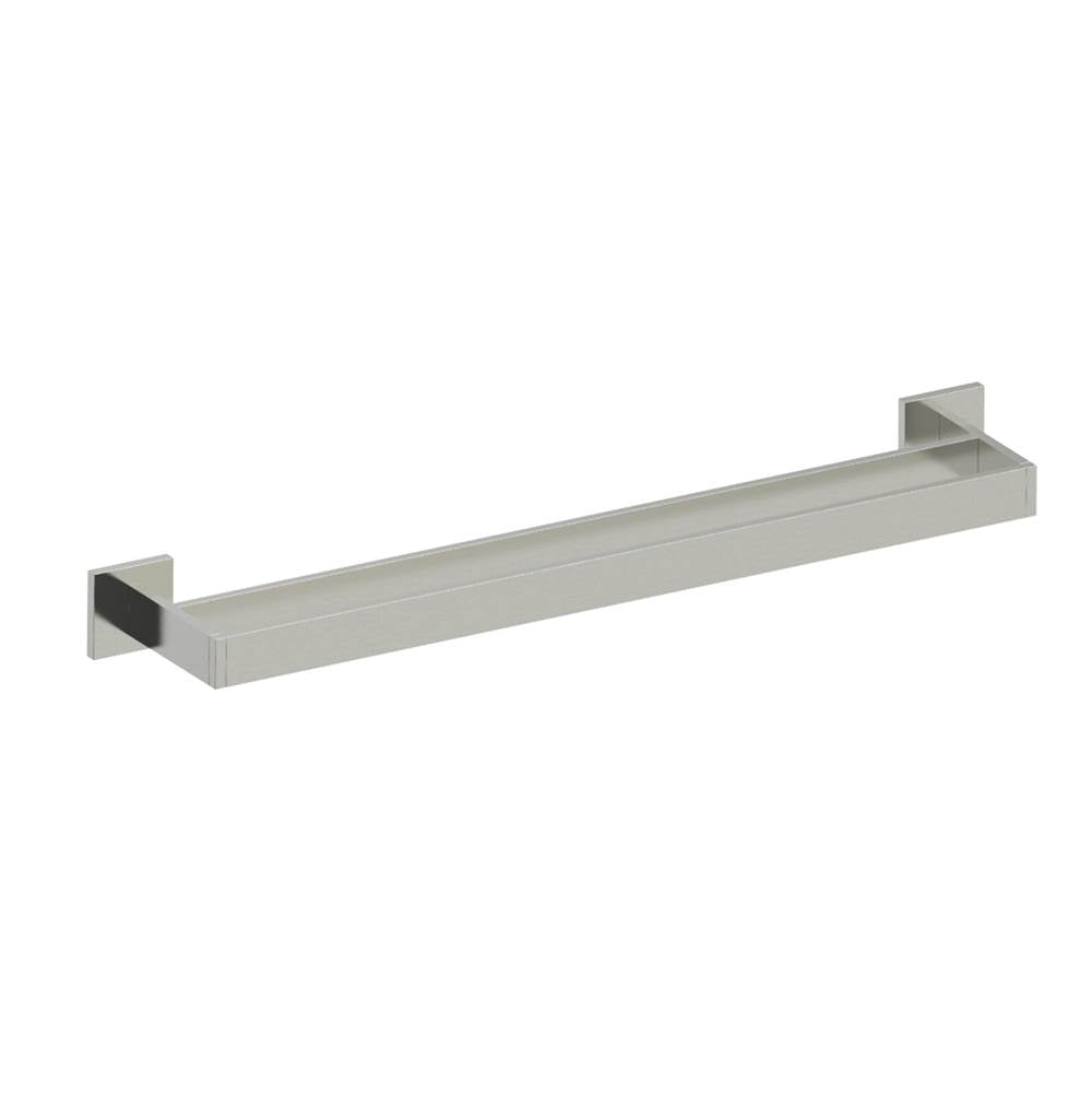 Kartners - HAMBURG - 24-inch Double Bathroom Towel Bar -Brushed Nickel - Brushed Nickel