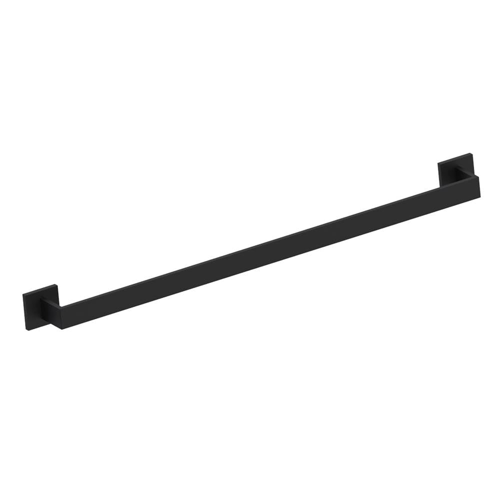 Kartners - HAMBURG - 30-inch Bathroom Towel Bar -Matte Black - Matte Black