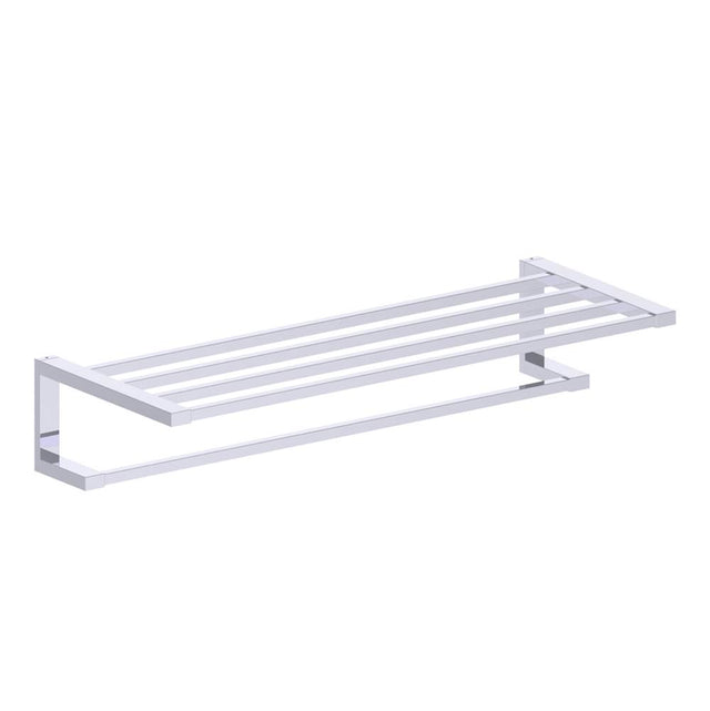 Kartners - HAMBURG - Double Towel Shelf -Polished Chrome - Polished Chrome