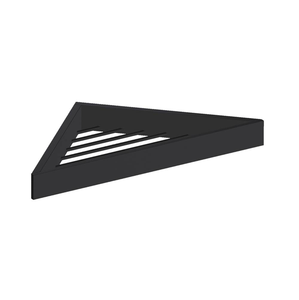 Kartners - HAMBURG - Corner Shower Basket -Matte Black - Matte Black