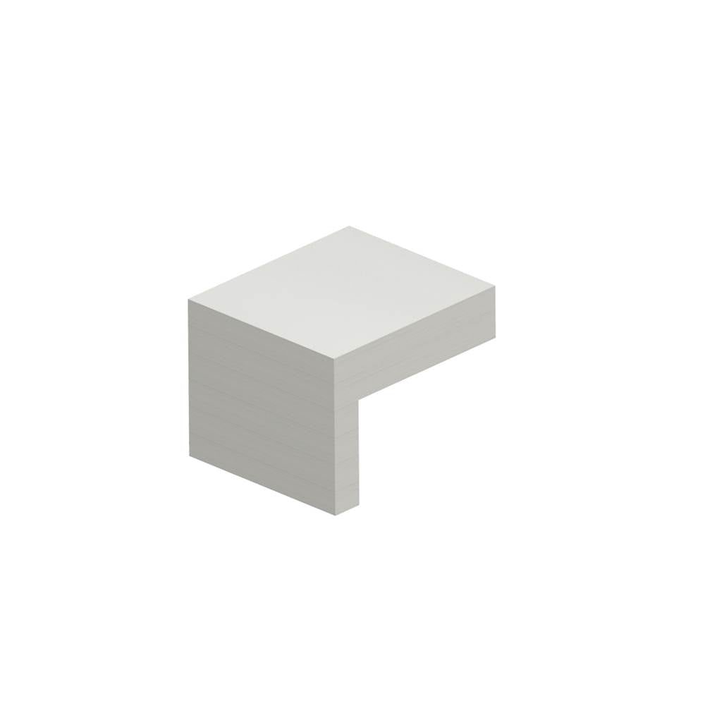 Kartners - HAMBURG - Shower Door Handle Only -Brushed Nickel - Brushed Nickel