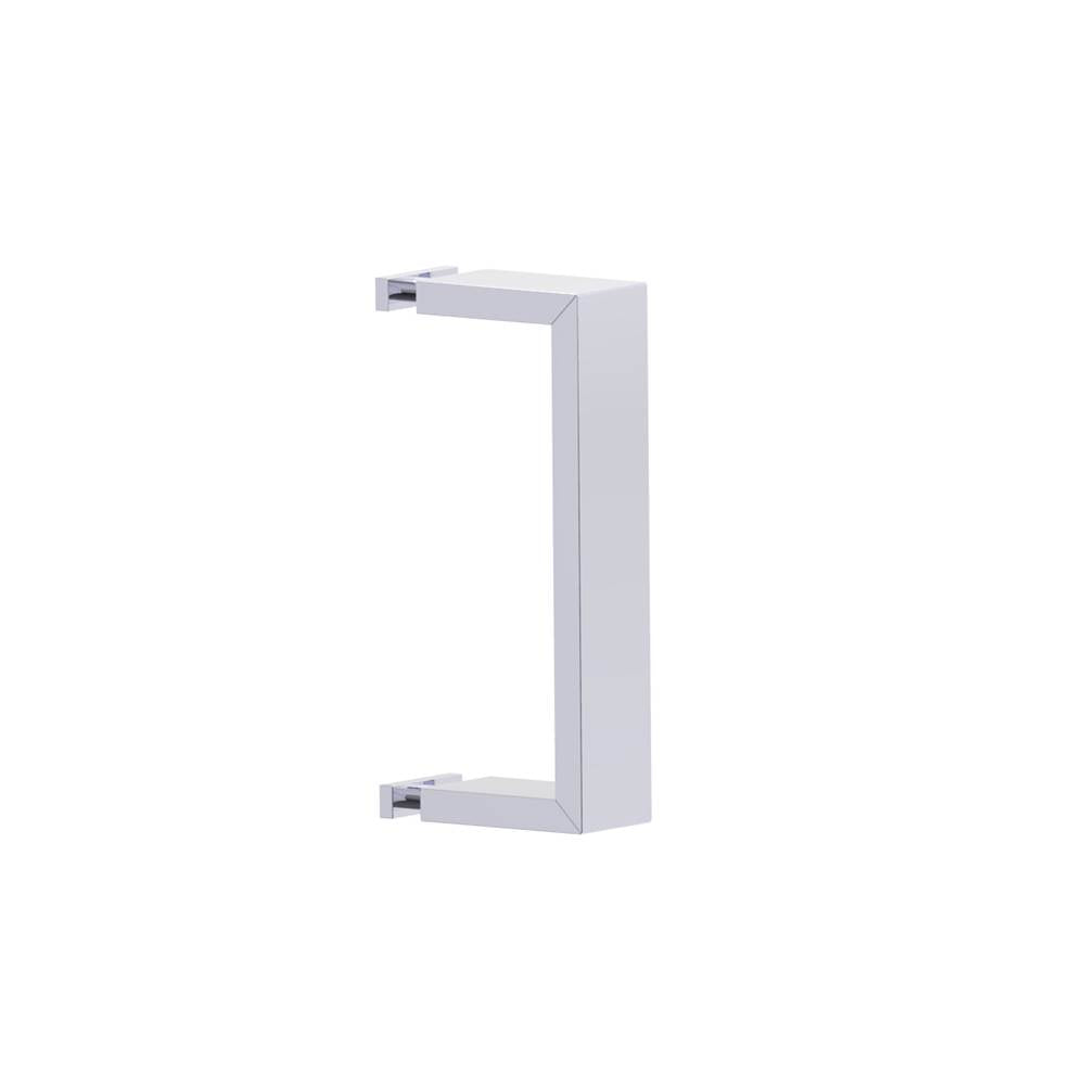 Kartners - HAMBURG - 6-inch Shower Door Handle Single Sided-Polished Chrome - Polished Chrome