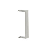 Kartners - HAMBURG - 8-inch Shower Door Handle Single Sided -Brushed Nickel - Brushed Nickel