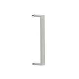 Kartners - HAMBURG - 12-inch Shower Door Handle Single Sided-Brushed Nickel - Brushed Nickel