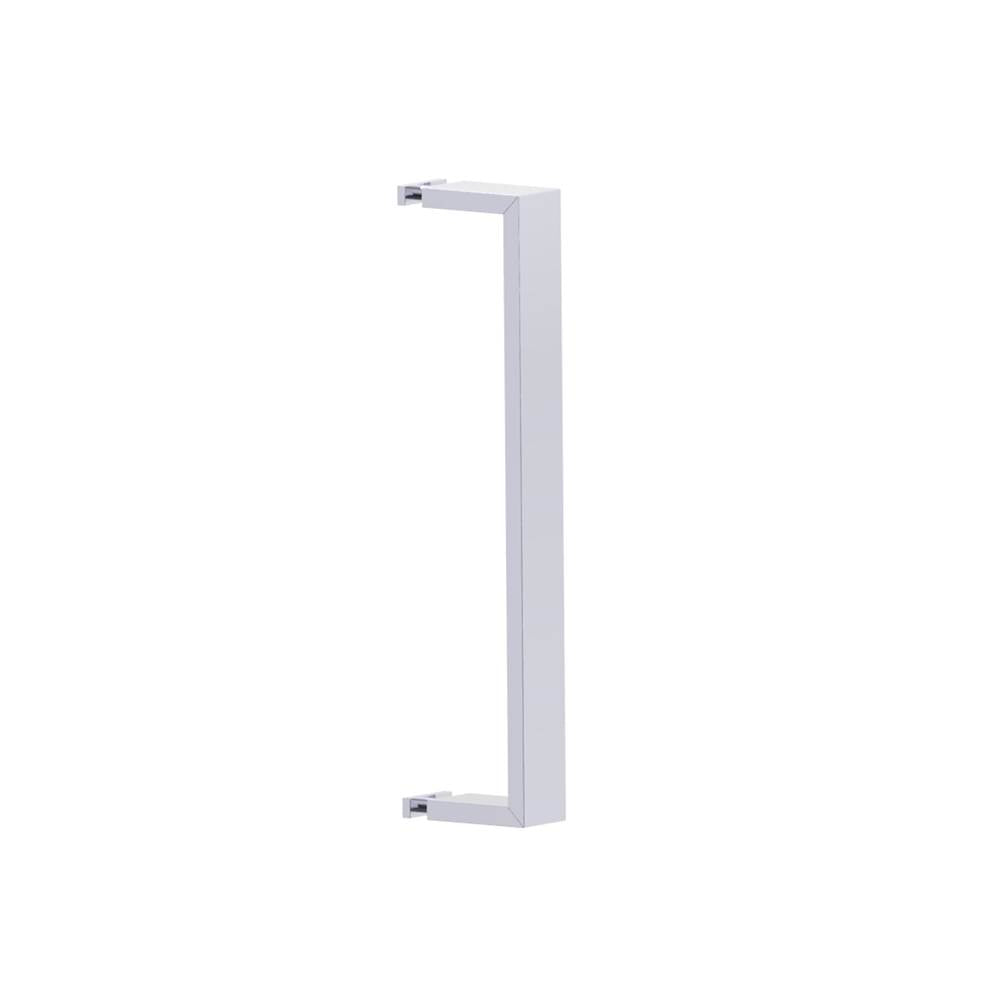Kartners - HAMBURG - 12-inch Shower Door Handle Single Sided-Polished Chrome - Polished Chrome