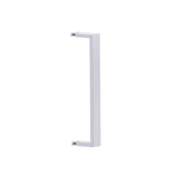 Kartners - HAMBURG - 12-inch Shower Door Handle Single Sided-Polished Chrome - Polished Chrome
