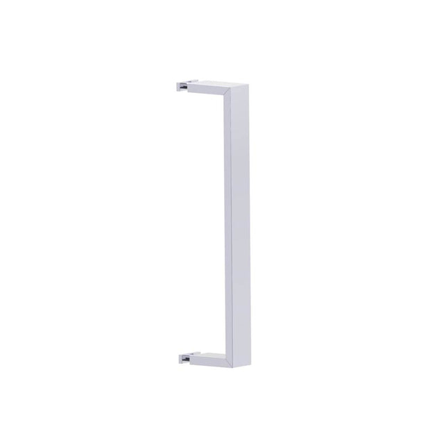 Kartners - HAMBURG - 12-inch Shower Door Handle Single Sided-Polished Chrome - Polished Chrome