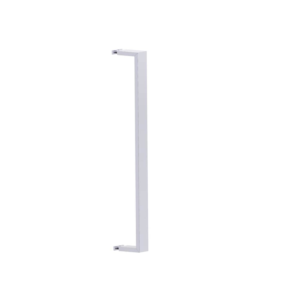 Kartners - HAMBURG - 18-inch Shower Door Handle Single Sided-Polished Chrome - Polished Chrome