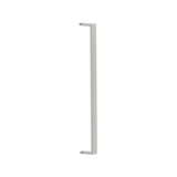 Kartners - HAMBURG - 24-inch Shower Door Handle Single Sided-Brushed Nickel - Brushed Nickel
