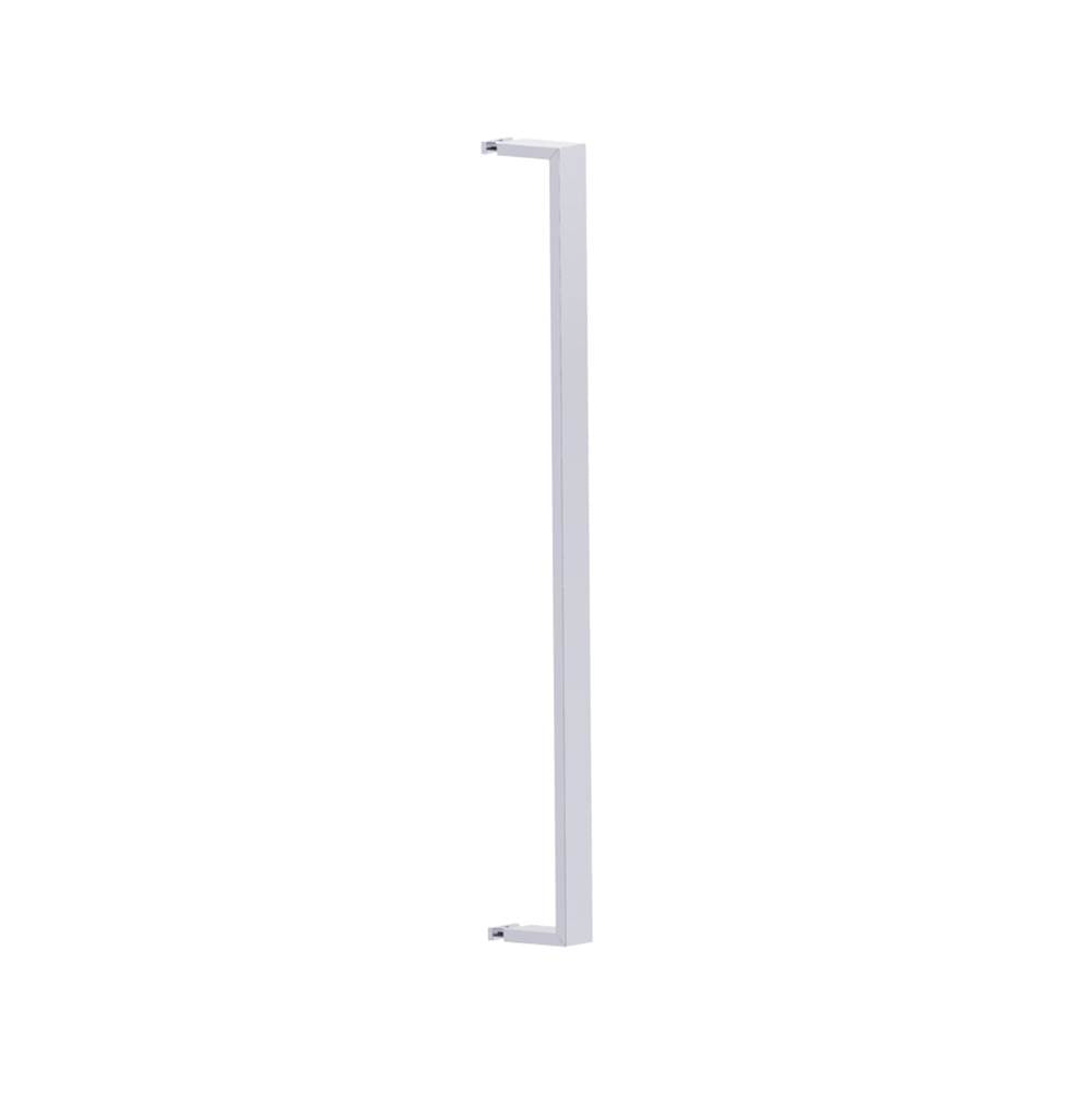 Kartners - HAMBURG - 24-inch Shower Door Handle Single Sided-Polished Chrome - Polished Chrome