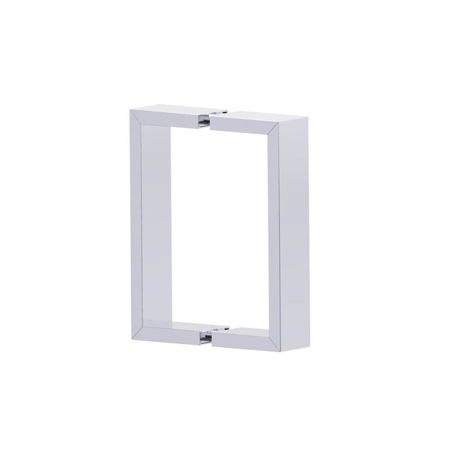 Kartners - HAMBURG - 6-inch Shower Door Handle Double Sided-Polished Chrome - Polished Chrome