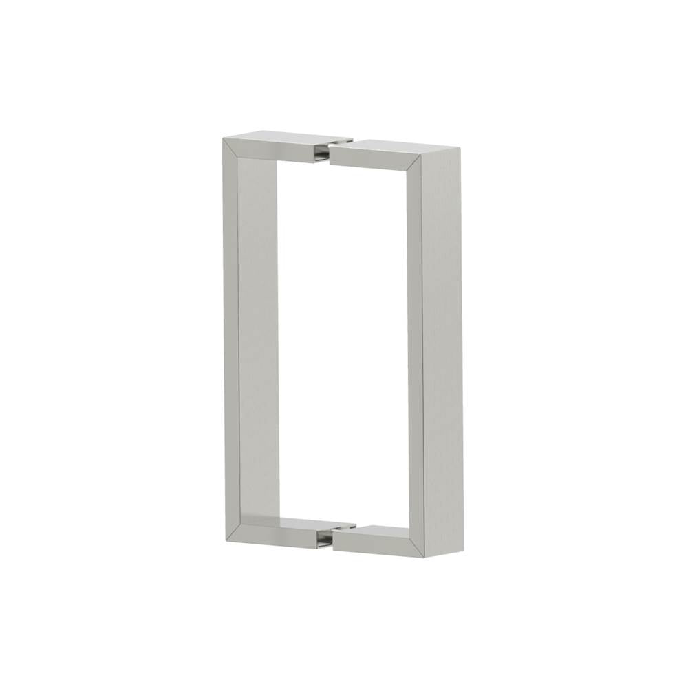 Kartners - HAMBURG - 8-inch Shower Door Handle Double Sided-Brushed Nickel - Brushed Nickel