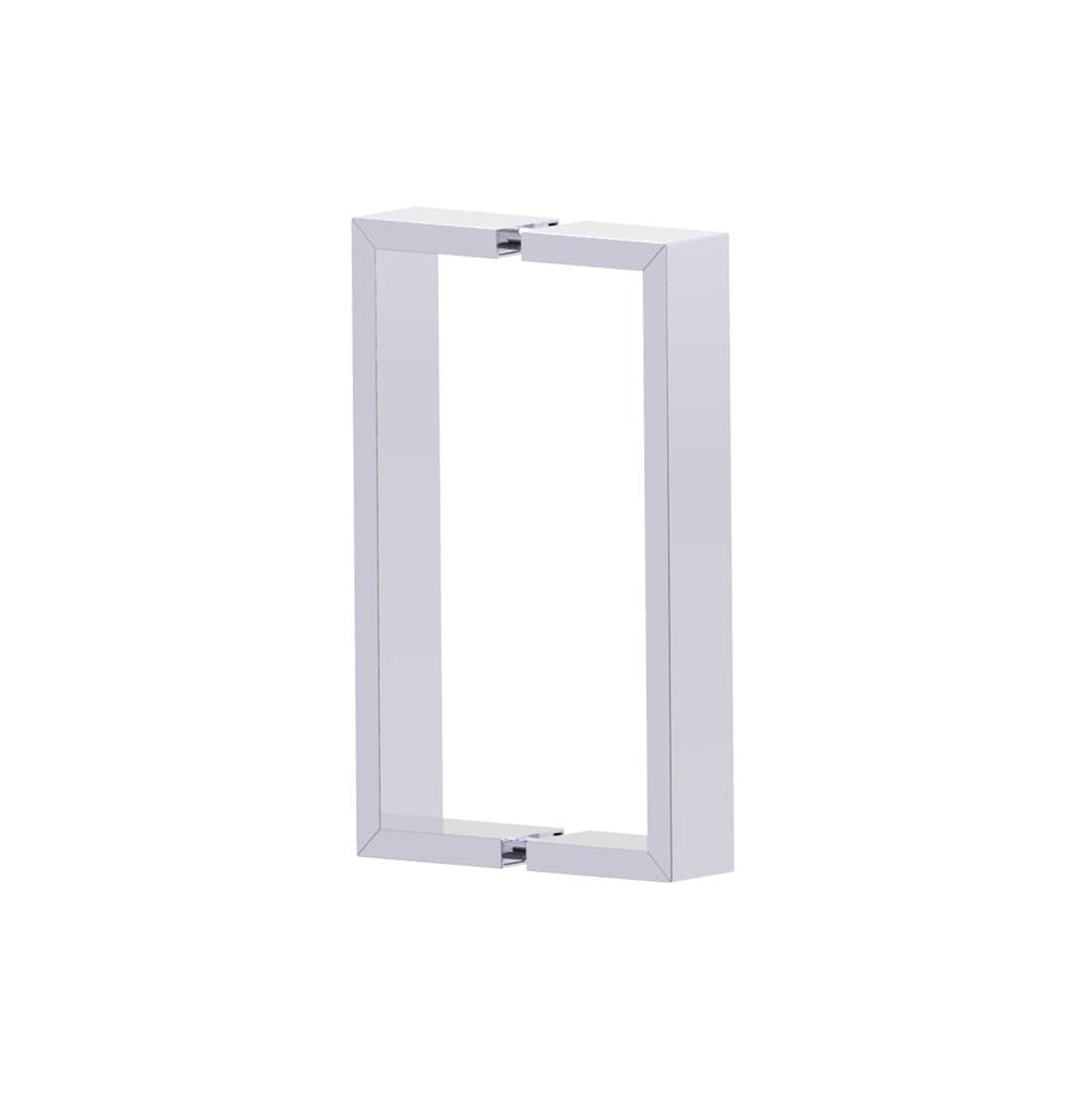 Kartners - HAMBURG - 8-inch Shower Door Handle Double Sided-Polished Chrome - Polished Chrome