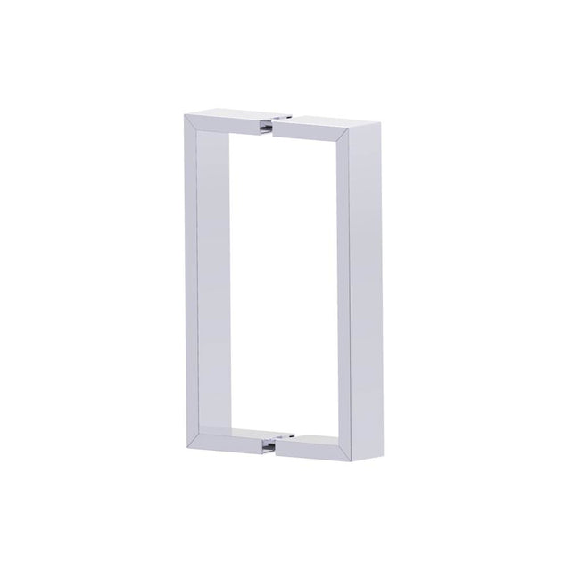 Kartners - HAMBURG - 8-inch Shower Door Handle Double Sided-Polished Chrome - Polished Chrome