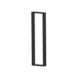 Kartners - HAMBURG - 18-inch Shower Door Handle Double Sided-Matte Black - Matte Black