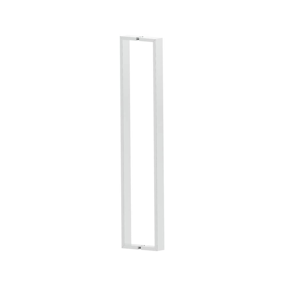 Kartners - HAMBURG - 24-inch Shower Door Handle Double Sided-Brushed Nickel - Brushed Nickel