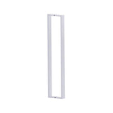 Kartners - HAMBURG - 24-inch Shower Door Handle Double Sided-Polished Chrome - Polished Chrome
