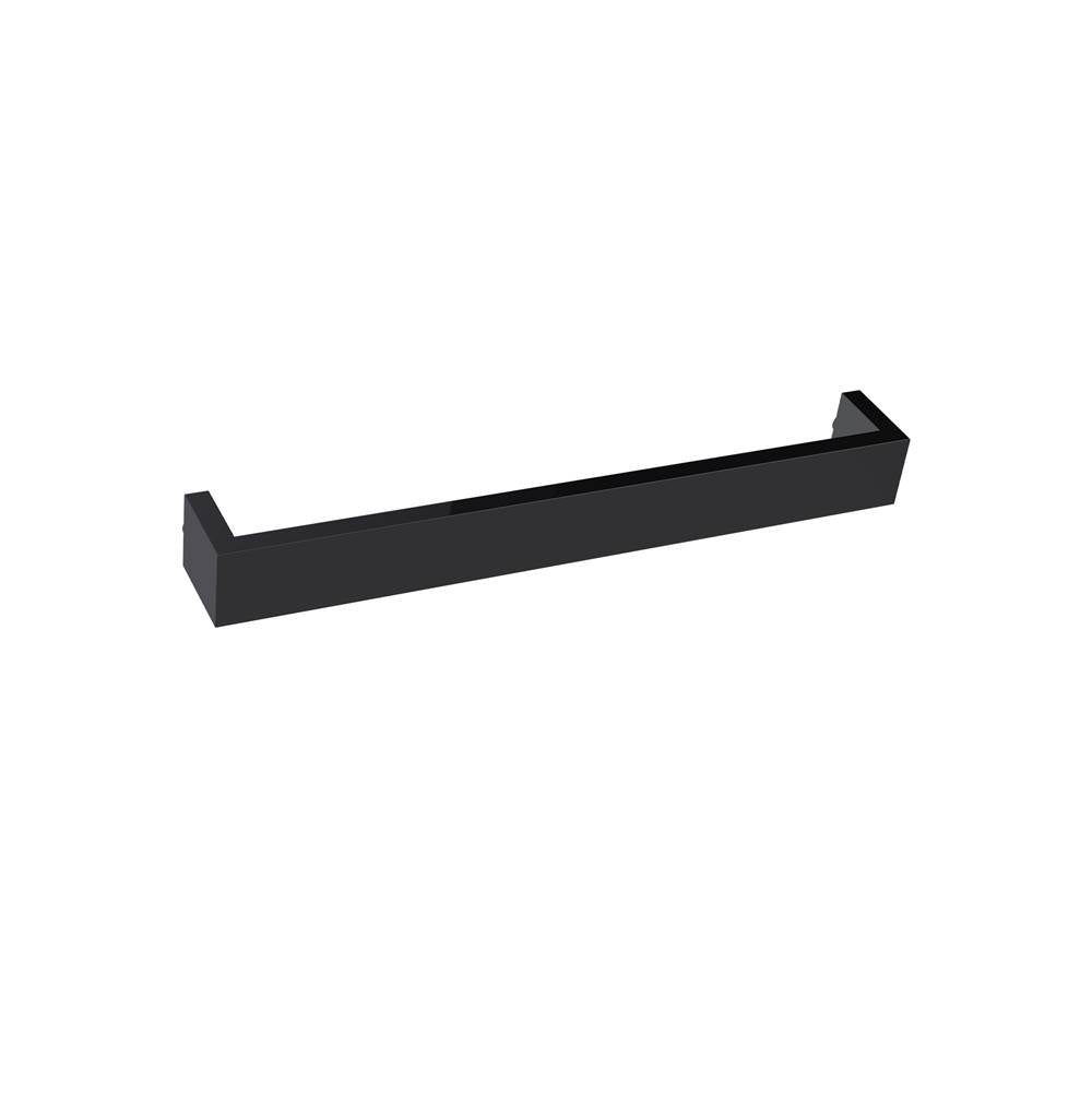 Kartners - HAMBURG - 12-inch Appliance Pull -Matte Black - Matte Black