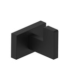 Kartners - VIENNA -  Robe Hook-Matte Black - Matte Black