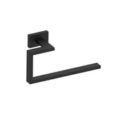 Kartners - VIENNA -  Towel Ring -Matte Black - Matte Black