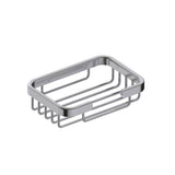Kartners - Bath & Shower Baskets - Wire Basket -  Rectangle-Brushed Nickel - Brushed Nickel