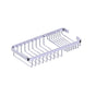 Kartners - Bath & Shower Baskets - Wire Basket with Soap Holder-Gunmetal - Gun Metal