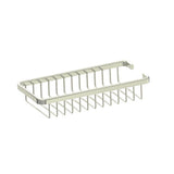 Kartners - Bath & Shower Baskets - Wire Basket-Polished Nickel - Polished Nickel