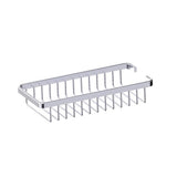 Kartners - Bath & Shower Baskets - Wire Basket-Polished Chrome - Polished Chrome