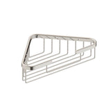 Kartners - Bath & Shower Baskets - Wire Basket - Corner Mount-Polished Nickel - Polished Nickel