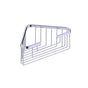 Kartners - Bath & Shower Baskets - Deep Corner Wire Basket-Polished Chrome - Polished Chrome
