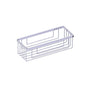 Kartners - Bath & Shower Baskets - 12-inch Wire Basket-Polished Chrome - Polished Chrome