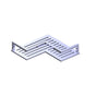 Kartners - Bath & Shower Baskets - Shampoo Basket-Polished Chrome - Polished Chrome