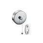 Kartners - HOTEL -  7-inch Round Clothes Line-Brushed Nickel - Brushed Nickel