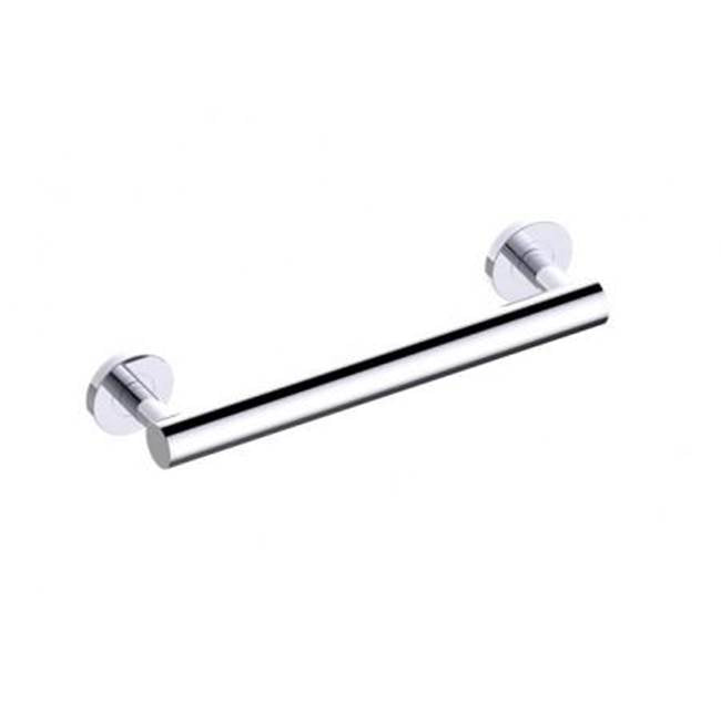 Kartners - 9100 Series 12-inch Round Grab Bar 35mm-Prosecco Bronze - Prosecco Bronze