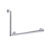 Kartners - Angle Grab Bar-Polished Chrome - Polished Chrome