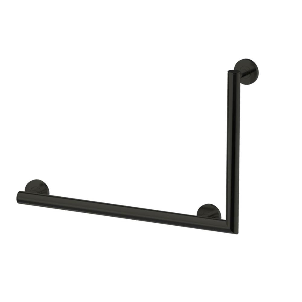 Kartners - Angle Grab Bar (Left)-Matte Black - Matte Black