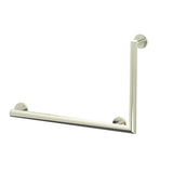 Kartners - Angle Grab Bar (Left)-Polished Nickel - Polished Nickel