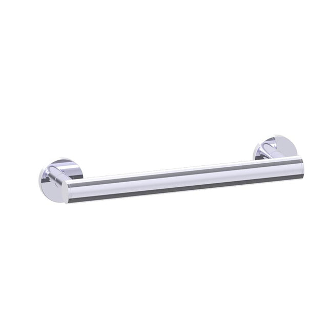 Kartners - 9100 Series 12-inch Round Grab Bar 35mm-Polished Chrome - Polished Chrome