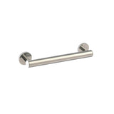 Kartners - 9100K Knurled Series 12-inch Round Grab Bar-Brushed Nickel - Brushed Nickel