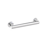 Kartners - 9100K Knurled Series 12-inch Round Grab Bar-Polished Chrome - Polished Chrome