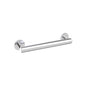Kartners - 9100K Knurled Series 12-inch Round Grab Bar-Polished Chrome - Polished Chrome