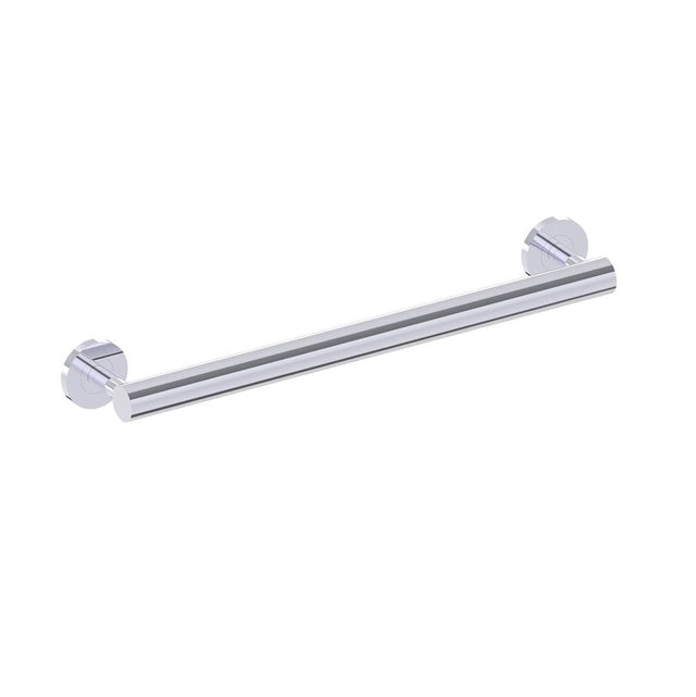 Kartners - 9100 Series 18-inch Round Grab Bar 35mm-Polished Chrome - Polished Chrome