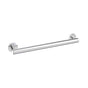 Kartners - 9100K Knurled Series 18-inch Round Grab Bar-Polished Chrome - Polished Chrome