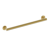 Kartners - 9100 Series 24-inch Round Grab Bar-Brushed Bronze - Brushed Bronze