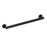 Kartners - 9100 Series 24-inch Round Grab Bar-Matte Black - Matte Black