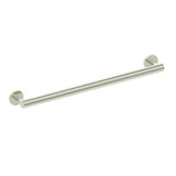 Kartners - 9100 Series 24-inch Round Grab Bar-Polished Nickel - Polished Nickel