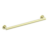 Kartners - 9100 Series 24-inch Round Grab Bar-Brushed Brass - Brushed Brass