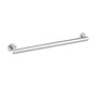 Kartners - 9100K Knurled Series 24-inch Round Grab Bar-Polished Chrome - Polished Chrome