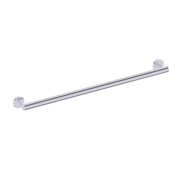 Kartners - 9100 Series 32-inch Round Grab Bar 35mm-Polished Chrome - Polished Chrome